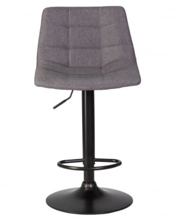 Стул барный ДОБРИН ТАИЛОР БЛАCК (серая ткань (188-55)) 2 шт / DOBRIN TAILOR BLACK_6