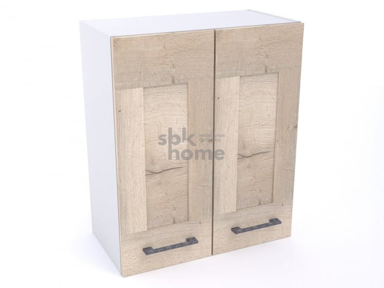 Шкаф ШГ-60 2-х дверный, Дублин (600*320*720) Дуб галифакс белый, 21642_0