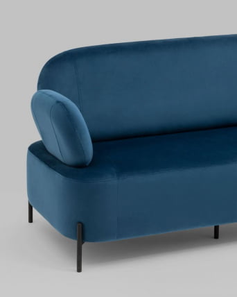Диван Кэнди велюр Синий_7