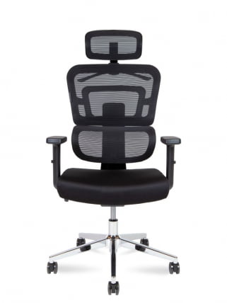 Кресло офисное ЕРГО Черный / ERGO_1