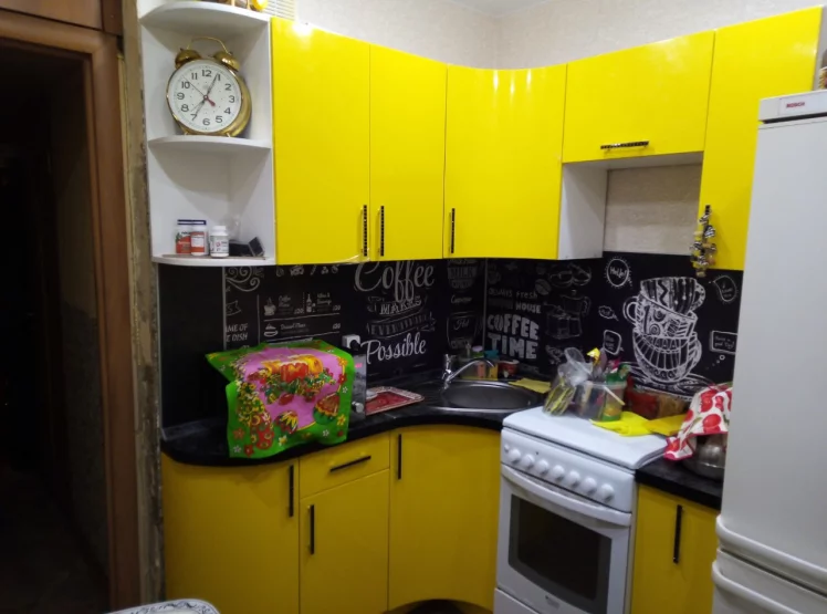 Глянцевый фартук (КОМПОЗИТ) КМ 33 / KM_13