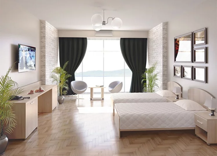 Шкаф распашной для одежды ЛИГХТ С-ШР-55 Акация Лорка / LIGHT_1