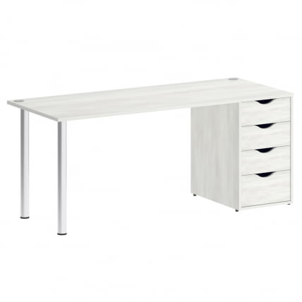 Стол письменный ХОМЕ ОФФИCЕ ВР.СП-3-178.4 Снежная Платина / HOME OFFICE VR.SP-3-178.4_0