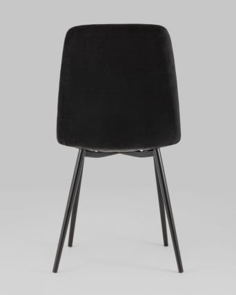 Стул Оливер велюр Черный / Oliver_4