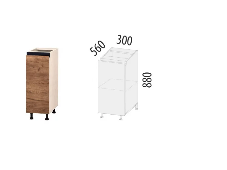 Напольный шкаф (лев/прав) Дакота 103.55_1