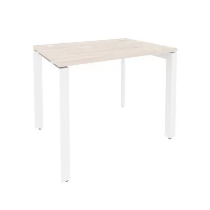 Стол рабочий на П-образном м/к ОНИКС О.МП-СП-1.7 Денвер Светлый/Белый / ONIX O.MP-SP-1.7_0