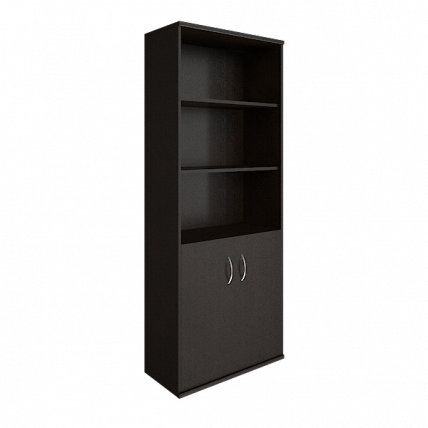 Шкаф высокий широкий Рива А.СТ-1.1 Венге Цаво / Riva_0