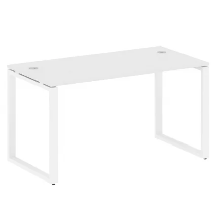 Стол письменный на О-образном м/к МЕТАЛ СЙСТЕМ БО.СП-3 Белый/Белый / METAL SYSTEM_0