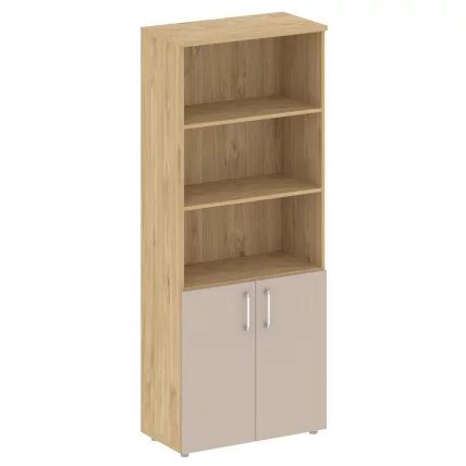 Шкаф высокий широкий СХИФТ СК.СТ-1.1 Тиквуд Светлый/Капучино / SHIFT SK.ST-1.1_0