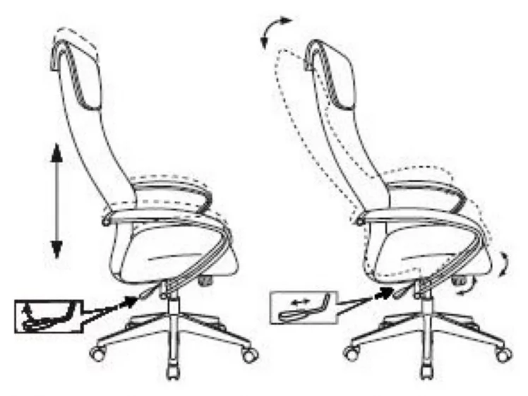 Кресло руководителя Бюрократ CХ-607/БЛАCК / CH-607/BLACK_5