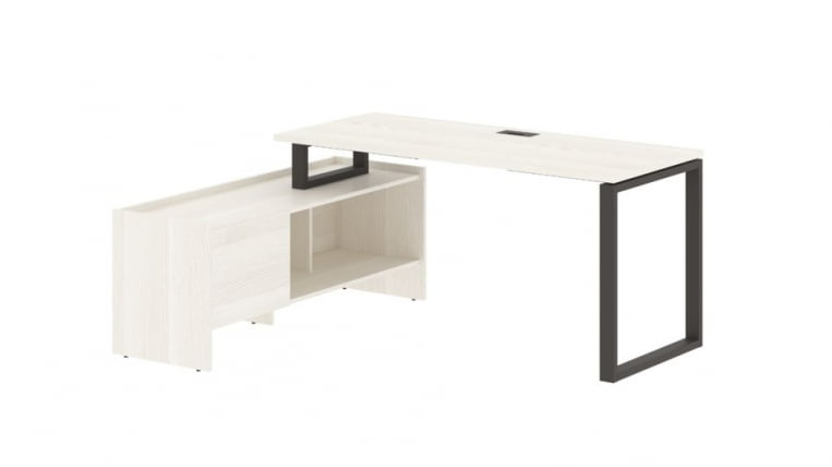 Стол с тумбой ЕДИС ЕКCТ 17614 Ясень Траун Мокко / EDIS EQCT_0