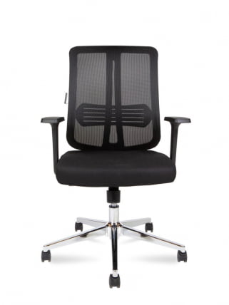 Кресло офисное ТЕМА СХРОМЕ ЛБ Черный / TEMA СHROME LB_1