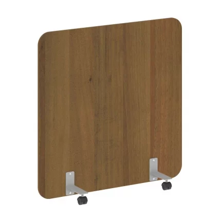 Перегородка на металлических опорах, на роликах Р-лине ДП.Р-120-120 Орех Гварнери / R-line DP.R-120-120_0