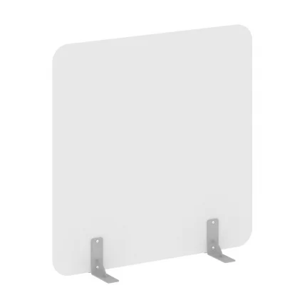 Перегородки на металлических опорах на фетровых подпятниках Р-лине ДП.Ф-120-120 Белый / R-line DP.F-120-120_0