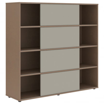 Стеллаж со слайд-дверьми ВЕЛИОН ВМCС 1615 Аметист Кобра / VELION VMCS_1