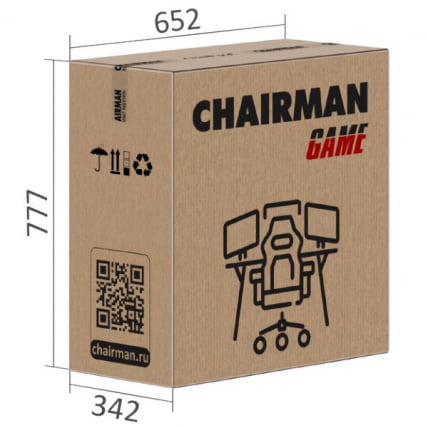 Кресло геймерское CХАИРМАН ДРАЙВ (ГАМЕ) 15 черный/голубой/белый / CHAIRMAN (GAME)_5