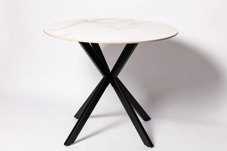 Стол обеденный ДТ 2203 Белый мрамор / DT_0