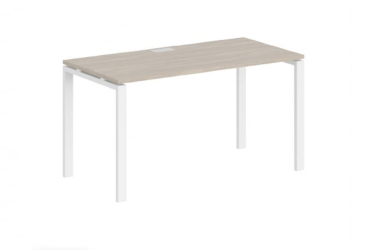 Стол рабочий Сигма СГ.207.ОД.63.ВХ Дуб темный Белый / Sigma SG.207.OD.63.WH_0