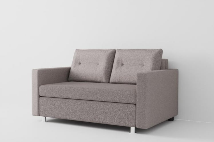 Диван трансформер Лоджия (Берхоусе) Цвет фасада: Кемел; Тип: Прямой; Материал фасада: Рогожка / (Berhouse)_0