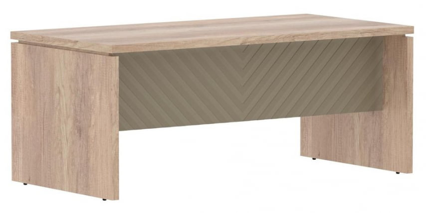 Стол руководителя Торр ЛУКС ТЛСТ 189 Дуб Каньон Капучино / Torr LUX TLST_0