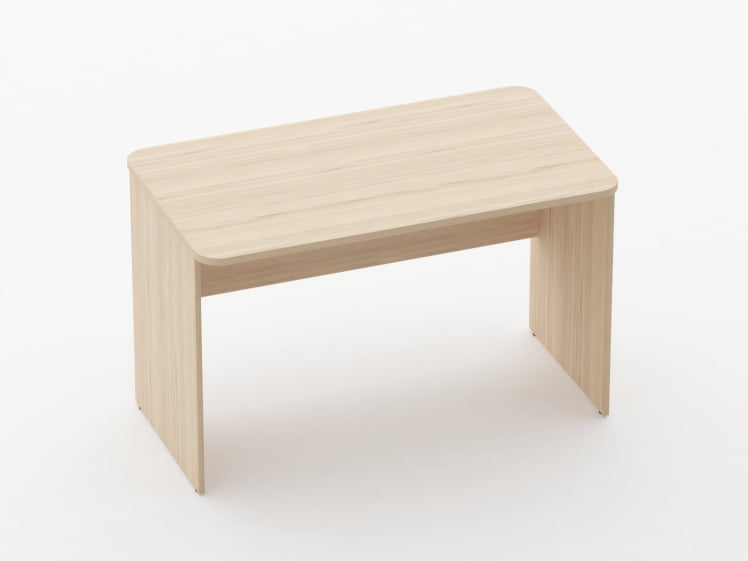 Стол прямой Глассй 1.10.12 Дуб молочный / Glassy_0