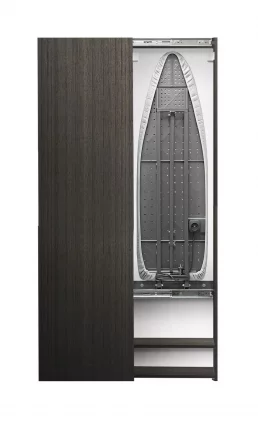 Шкаф со встроенной гладильной доской Ирон Бокс Еко (левый, купе) Венге / Iron Box Eco_0