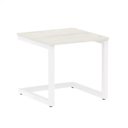 Журнальный стол ХОМЕ ОФФИCЕ ВР.СП-2-58.Г Дуб Наварра/Белый металл / HOME OFFICE VR.SP-2-58.G_0