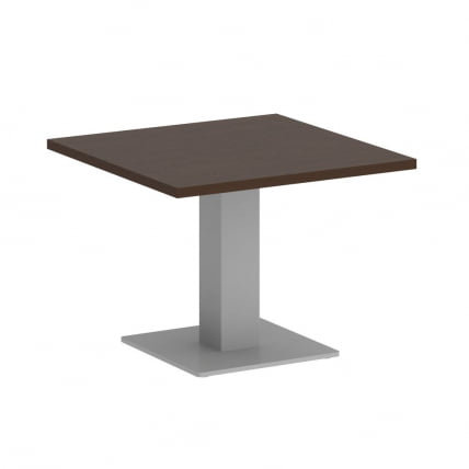 Стол журнальный квадратный ХОМЕ ОФФИCЕ ВР.СП-5-60.2Г Венге Цаво/Серый металл / HOME OFFICE VR.SP-5-60.2G_0