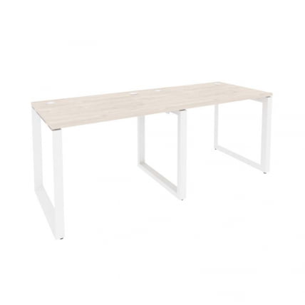 Рабочая станция на О-образном м/к ОНИКС О.МО-РС-2.1.7 Денвер Светлый/Белый / ONIX O.MO-RS-2.1.7_0