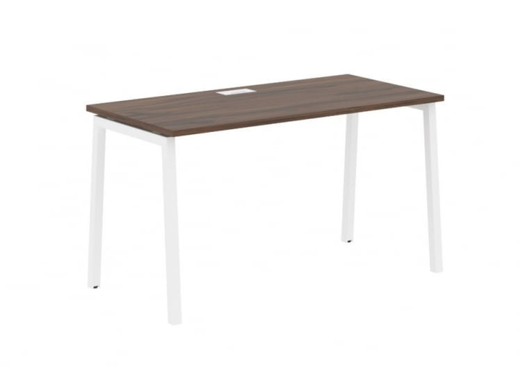 Стол письменный ЕДИС ЕЛСТ 1367 Дуб Денвер темный Белый / EDIS ELST_0