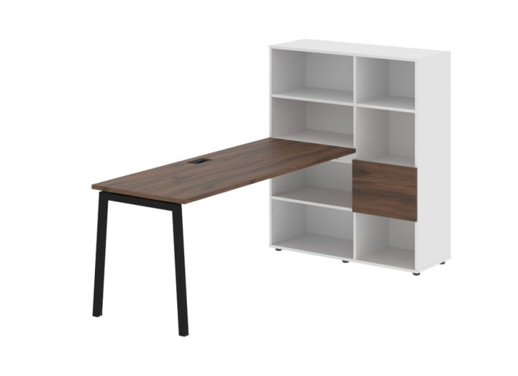 Рабочая станция ЕДИС ЕЛРСТ 1117 Дуб Денвер светлый Белый Белый / EDIS ELRST_0