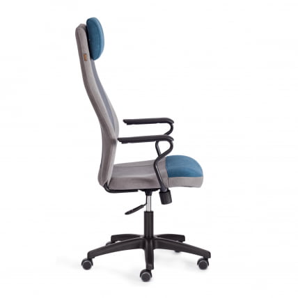 Кресло АВИАТОР флок, ткань , синий/серый/серый, 32/29/В2-1 / AVIATOR 32/29/W2-1_1