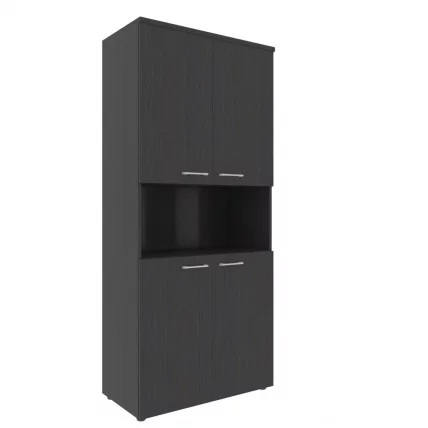 Шкаф для документов с нишей КСХC 85.4 Легно Темный / XHC_0