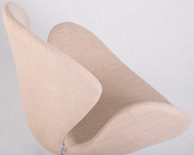 Кресло дизайнерское ДОБРИН СВАН Бежевая ткань ИФ1 / DOBRIN SWAN IF1_7
