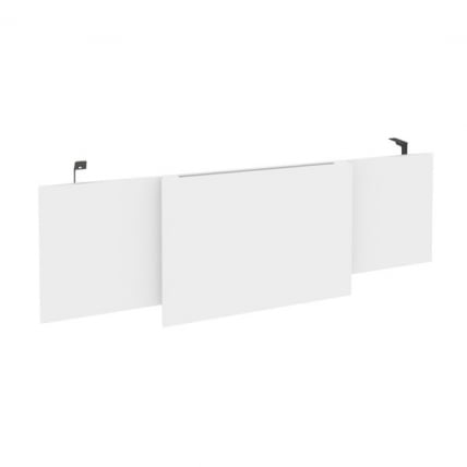 Царга стола руководителя ОНИКС О.М-CСР-4 Белый Бриллиант/Антрацит / ONIX O.M-CSR-4_0