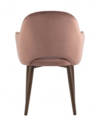 Стул Венера НЕВ диамант велюр Пыльно-розовый / NEW_4