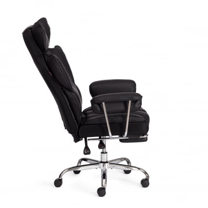 Кресло Комфй CР кож/зам, черный / Comfy CR_2
