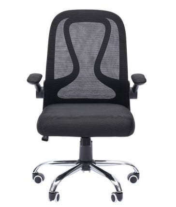 Офисное кресло CХАИРМАН CХ650, ткань/сетка, черный / CHAIRMAN CH650,_1