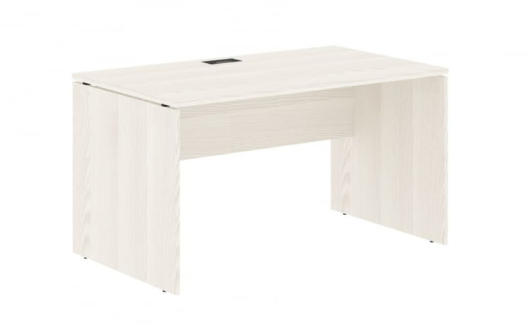 Стол письменный ЕДИС ЕДСТ 1380 Ясень Траун Черный / EDIS EDST_0