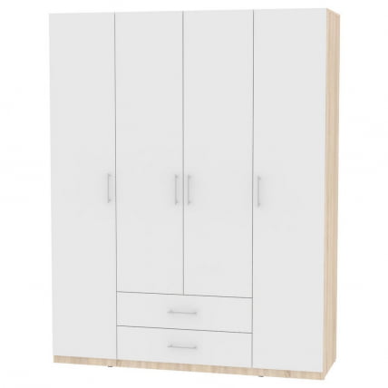 Шкаф распашный Р-230х180х60-2(ДСС-Белый) / R-230х180х60-2(ДСС-Белый)_0