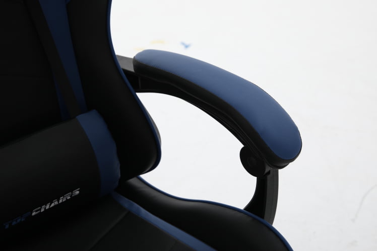 Кресло спортивное ТопЧаирс Шадов черно-синий / TopChairs Shadow_8