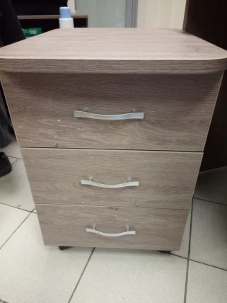 Тумба подкатная Глассй 3.14.10 Дуб Верцаска / Glassy_2