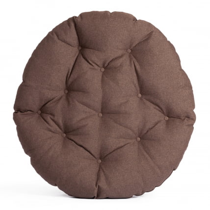 Кресло CЛОУДЕ рогожка/металл, 97х98х90-96см, коричневый, 3М7-147 / CLOUDE_6