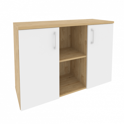 Греденция ОНИКС О.ГР-11 Тиквуд Светлый/Белый / ONIX O.GR-11_0