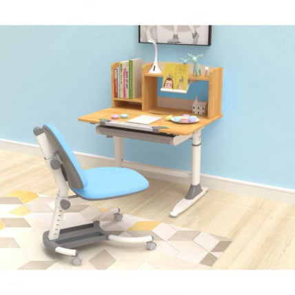 Стол письменный детский с регулировкой высоты и полками ЕУРЕКА ЕCД-КСЙЛ-80 / EUREKA ECD-XYL-80_17
