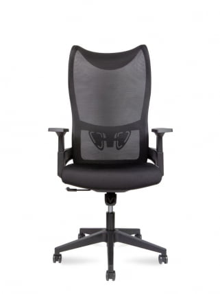 Кресло офисное ВАВЕ Т А3-М(БЛАCК) Черный / WAVE T A3-M(BLACK)_1