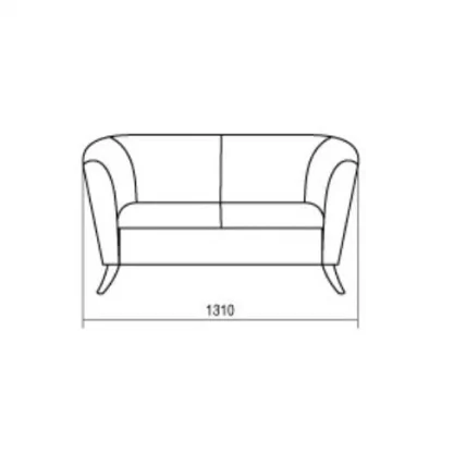 Диван двухместный Карр 2Д Арт-висион 103 / Art-vision_1