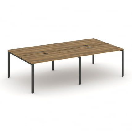 Рабочая станция двухсторонняя на 4 места CОНCЕПТ CН.ДРС-007 Сандал Янтарный Антрацит / CONCEPT CN.DRS-007_0