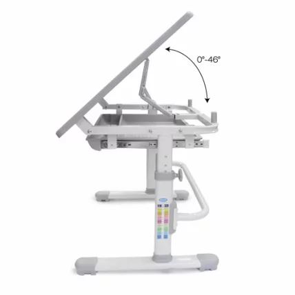 Комплект парта и стул с чехлом РИФФОРМА СЕТ-10 Белый Розовый / RIFFORMA SET-10_7