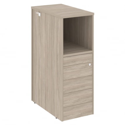 Тумба 5 ящиков ТИП-ОН проходная,  средняя ОНИКС О.Р-ТВ-5ТИП Дуб Аттик / TIP-ON ONIX O.R-TV-5TIP_0